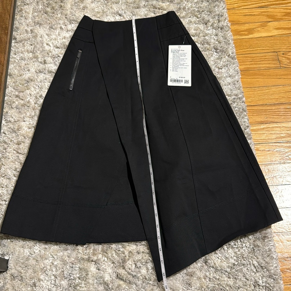 A-Line High-Rise Wrap Skirt - Picture 12 of 12